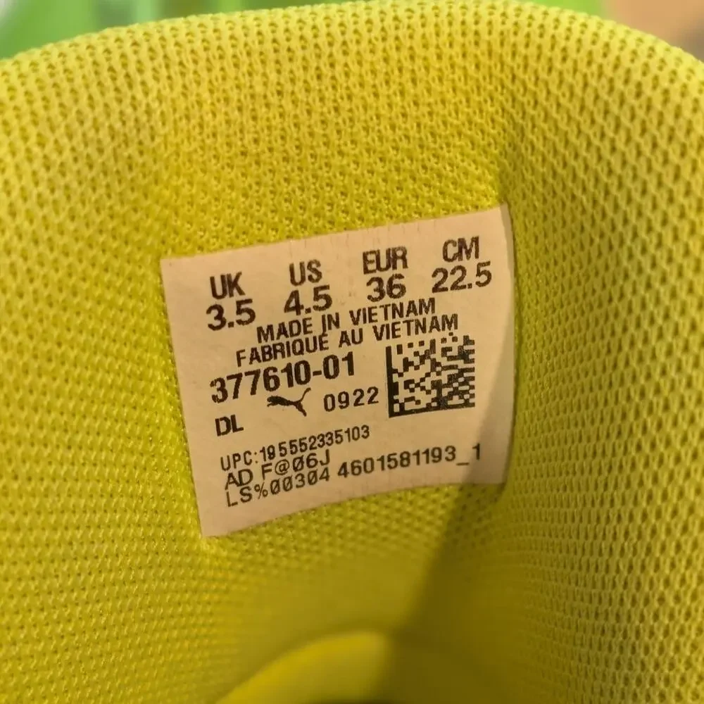 Rare Nickelodeon x Puma LaMelo Ball MB.02 'Slime' Shoes Sneakers Kids 4.5